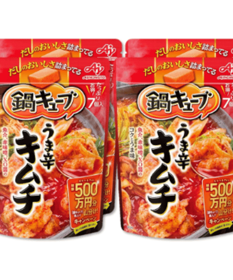 味の素 鍋キューブ うま辛キムチ (7個入)×4個