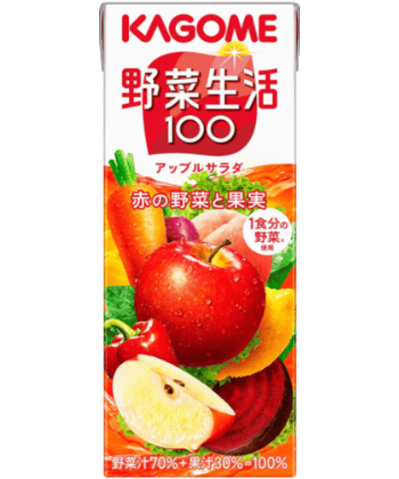 カゴメ 野菜生活100 野菜ジュース 6種アソートセット 200ml×12本 カゴメ 野菜生活100 野菜ジュース 6種アソートセット 200ml×12本