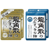 龍角散 のどすっきり飴袋 2種セット(のどすっきり飴 ×2袋＆すっきり飴120max ×2袋 計4袋)
