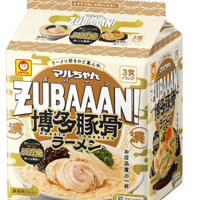 マルちゃんＺＵＢＡＡＡＮ！ 博多豚骨ラーメン（３食パック） ×9袋