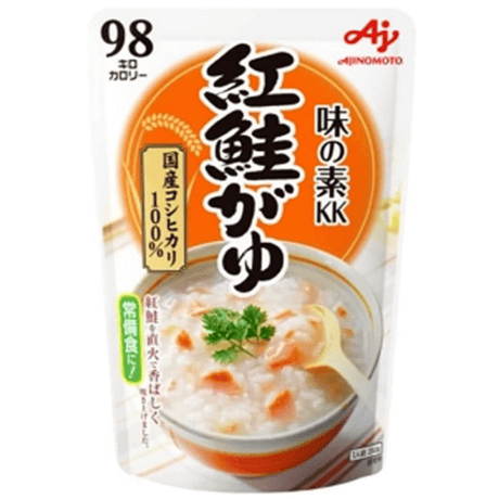 味の素KK おかゆ 白がゆ250g、玉子がゆ250g、小豆がゆ250g、梅がゆ250g、紅鮭がゆ250g 【5種アソート】 各1個セット