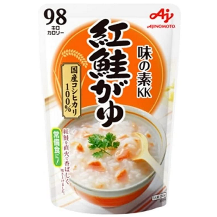 味の素KK　おかゆ　白がゆ250g、玉子がゆ250g、小豆がゆ250g、梅がゆ250g、紅鮭が...