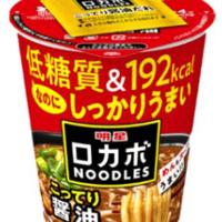 明星 ロカボNOODLES おいしさプラス こってり醤油 59g×12個（賞味期限：2026年11月12日）