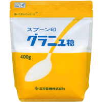 スプーン印 グラニュ糖 400gx1袋