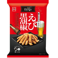岩塚製菓 THEひとつまみ えび黒胡椒 80g×12袋