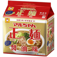 東洋水産 マルちゃん 正麺 醤油味 5食パック ×6個