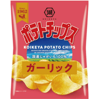 湖池屋 ポテトチップス ガーリック 55g✕12袋