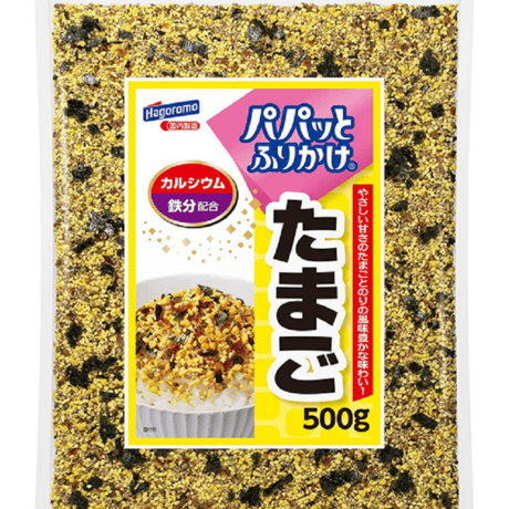 はごろもフーズ　パパッとふりかけ　たまご　500g