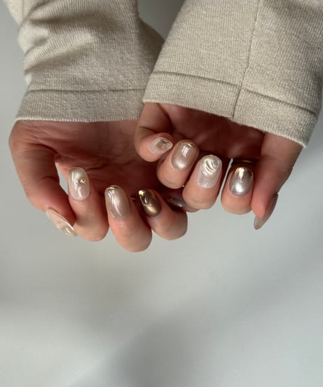 Milky gold