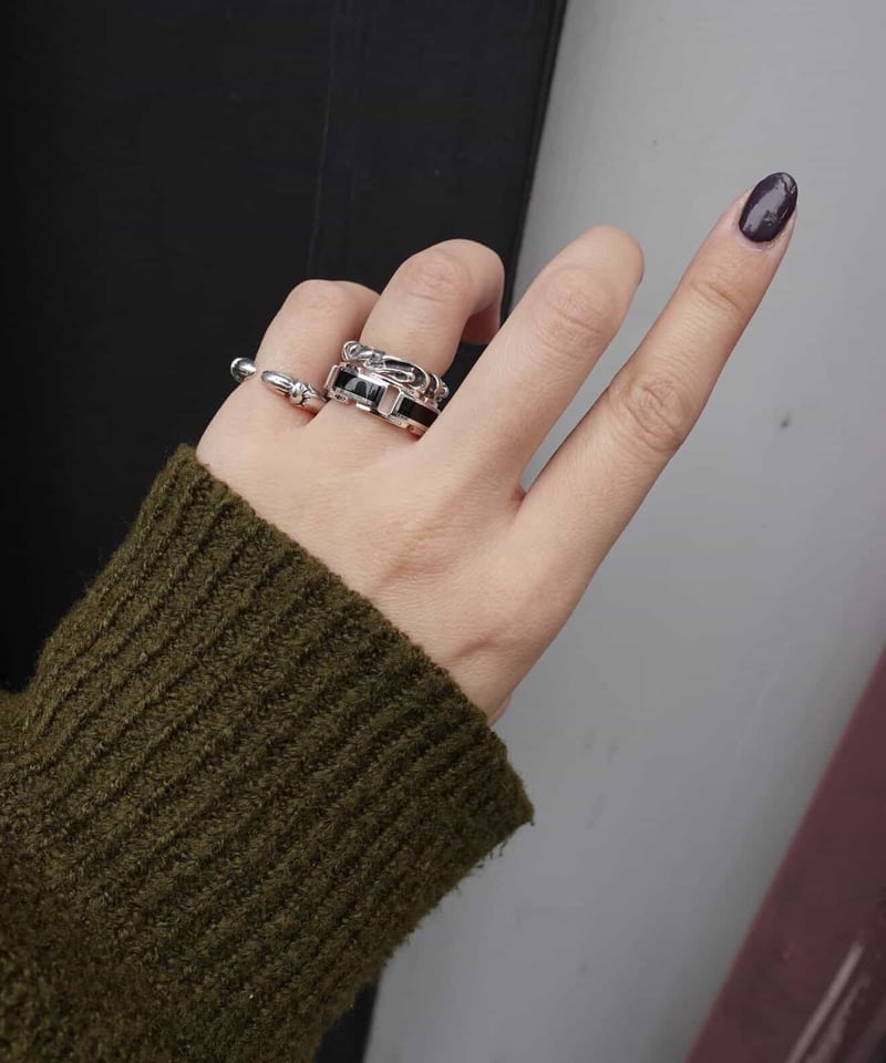 ONYX RING オニキスリング 受注生産 限定品 | DETRUIRE