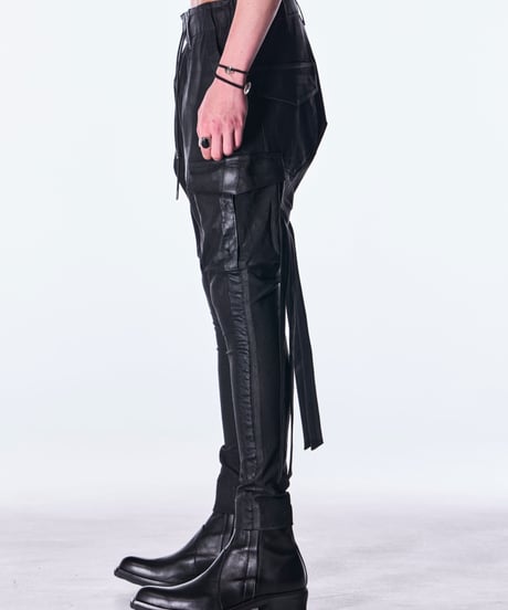 Coating High Tension Jersey Saruel Cargo Pants