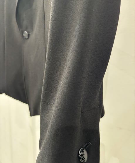 Crape Short Peacked Jacket