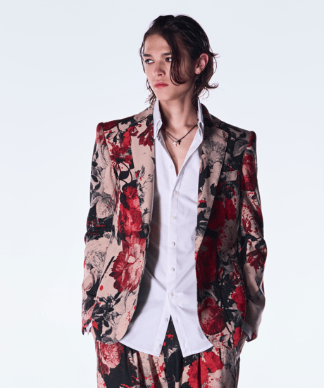 Beige Flora Jacket