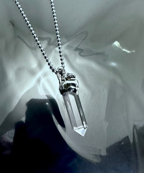 One off CHAIN NECKLACE [QUARTZ] with EAGLE / 限定商品