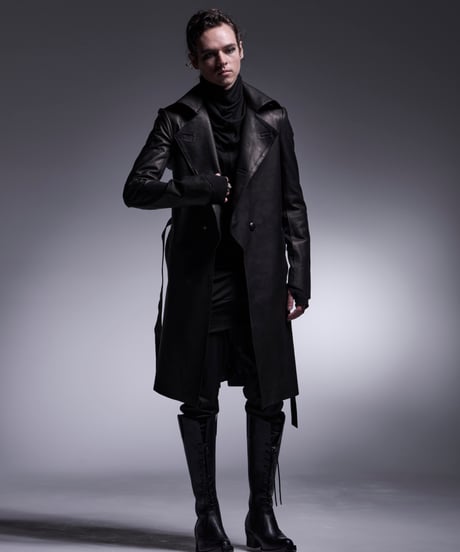 COW Hide Long Leather Napoleon