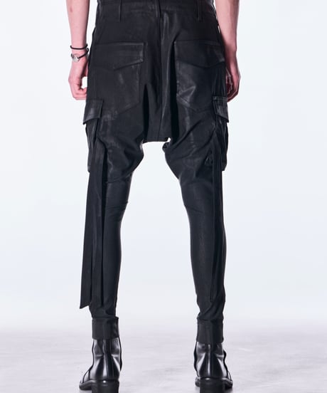 Coating High Tension Jersey Saruel Cargo Pants