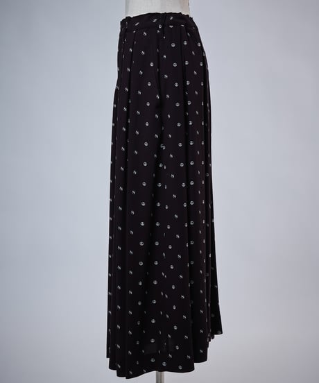 Peace Dot Drape Skirt