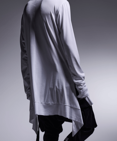 BEATENJIKU Boat Neck Flare T-Shirt	(WH)