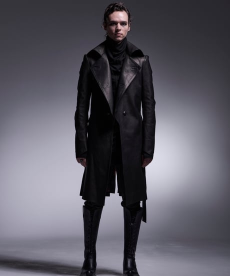 COW Hide Long Leather Napoleon