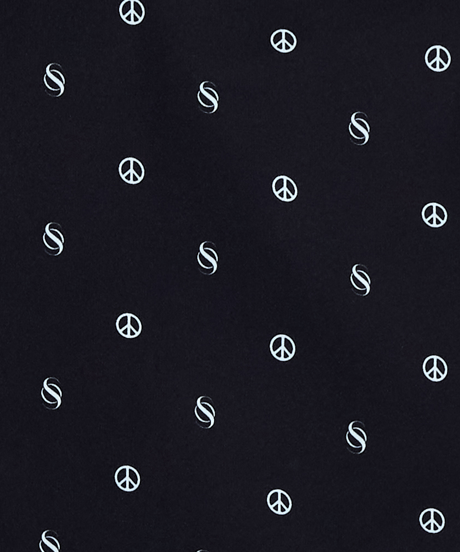Peace Dot Drape Skirt
