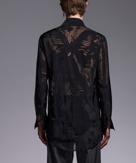 Shadow Butterfly Opal Shirt (Black)