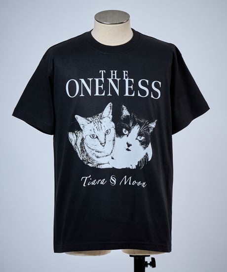 Tiara＆Muu Organic Cotton Charity T-Shirt-BLACK