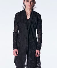 Opal Mesh Dolman Flare Cardigan