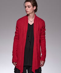 Python JQD Jersey Shawl Cardigan (RED)