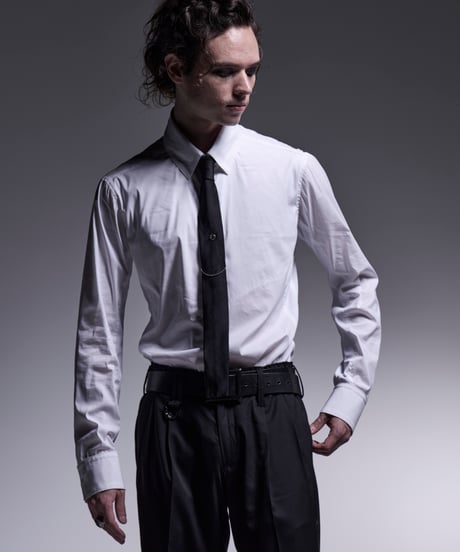 Silky Loan Side Rib Shirt (Wh)