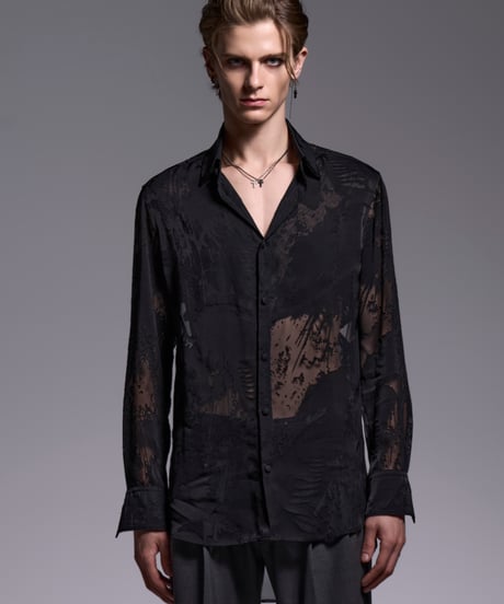 Shadow Butterfly Opal Shirt (Black)