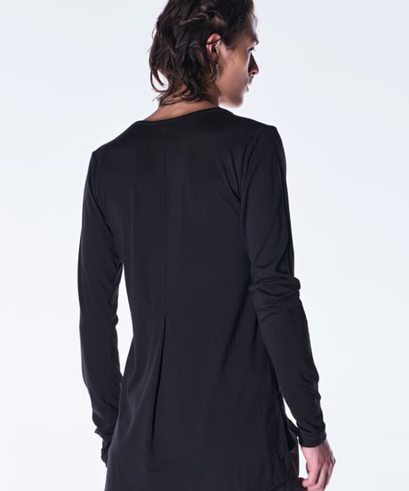 BEATENJIKU V-Neck-T-Shirt-Black