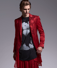 Sahadow Butterfly Opal Layered Jacket (RED)