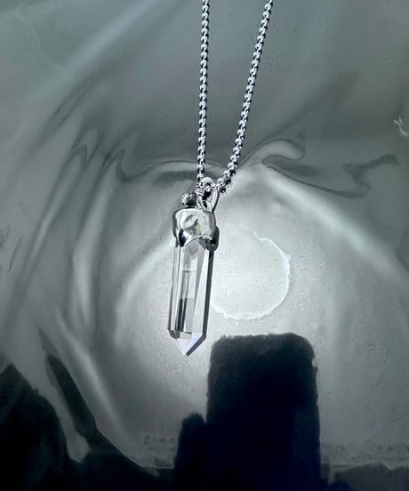 One off CHAIN NECKLACE [QUARTZ] with EAGLE / 限定商品