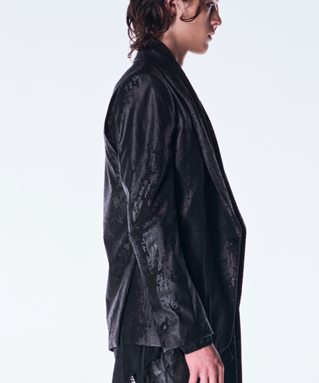 Cross Dot Fleece Peaked Jacket