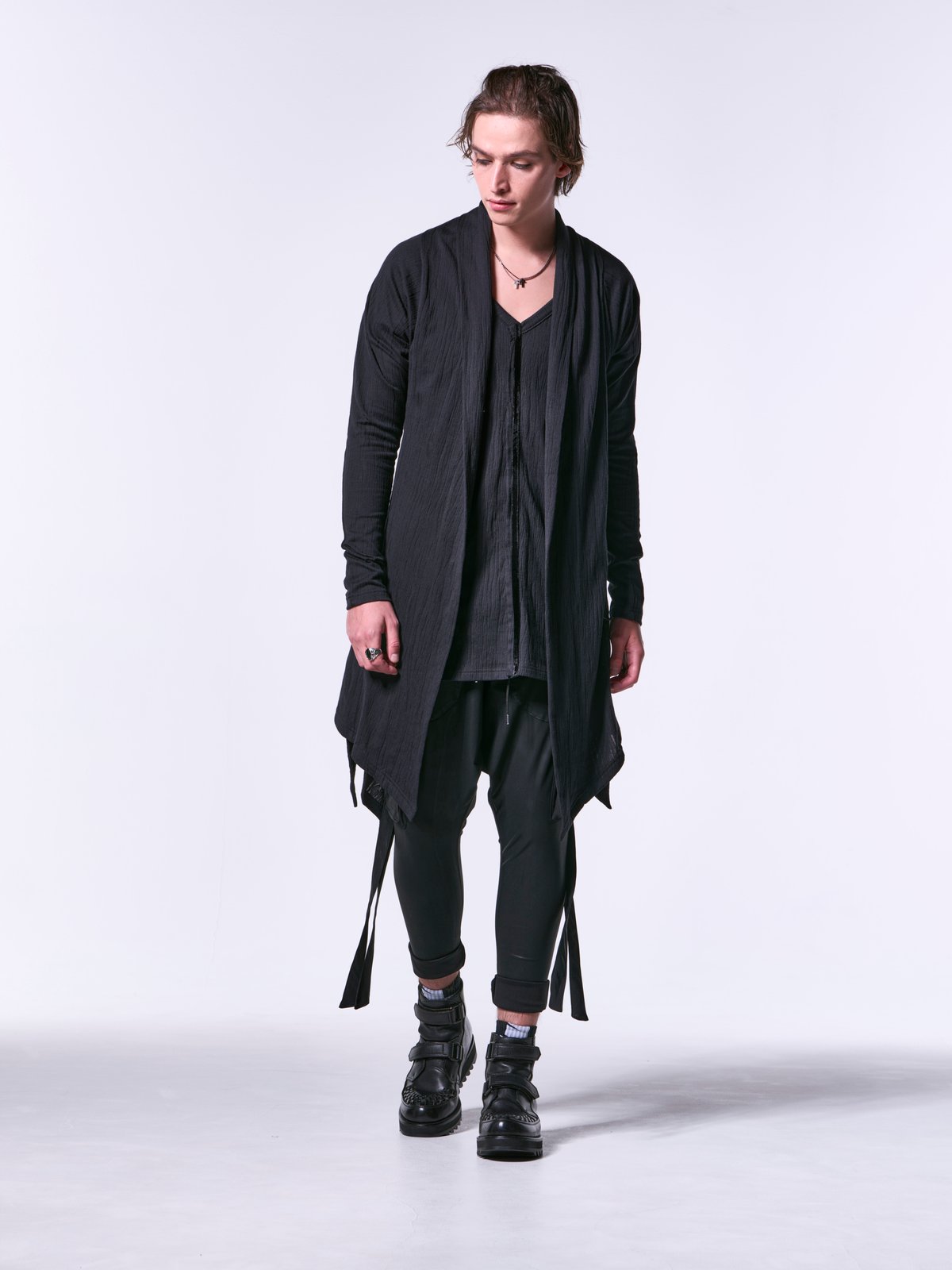 Lacey JQD Jersey Flare Cardigan | DETRUIRE