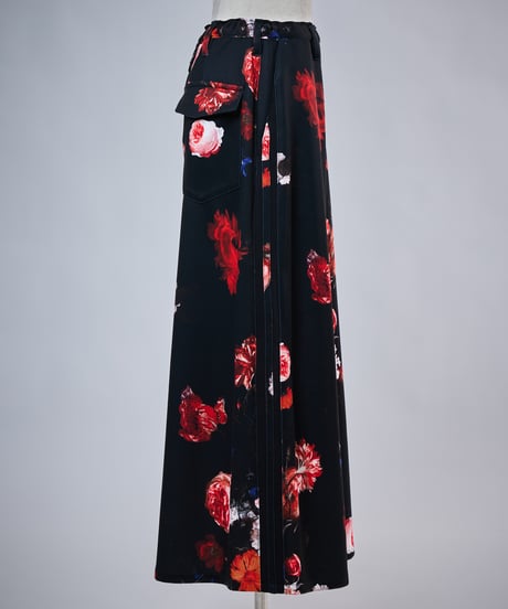 Flora Eco Jersey Back Zipp Skirt
