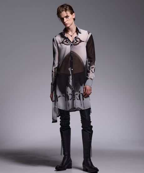 Decorative YOURYU Flare Shirt
