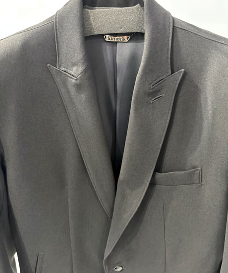 Crape Short Peacked Jacket