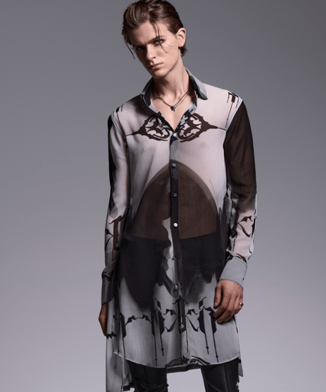 Decorative YOURYU Flare Shirt