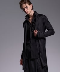 Vintage Stain Flare Shirts Jacket