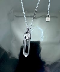 One off CHAIN NECKLACE [QUARTZ] with EAGLE / 限定商品
