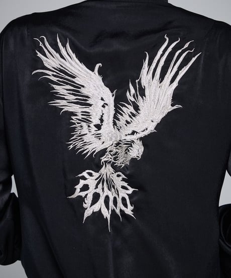 Reversible Bomber Jacket (Black×White)