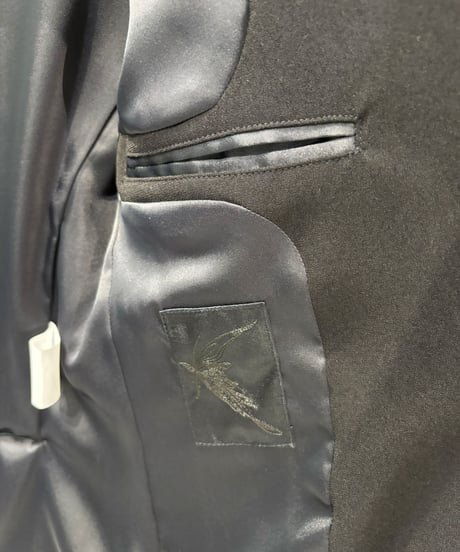 Crape Short Peacked Jacket