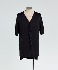 Eco Smooth Jersey KIMONO Frill T-Shirt