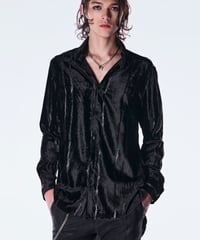 TOGE Velvet Shirt-Black
