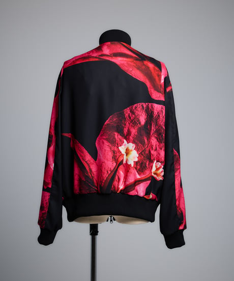 Reversible Bomber Jacket (Black×White)