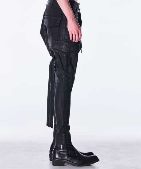 Coating High Tension Jersey Saruel Cargo Pants