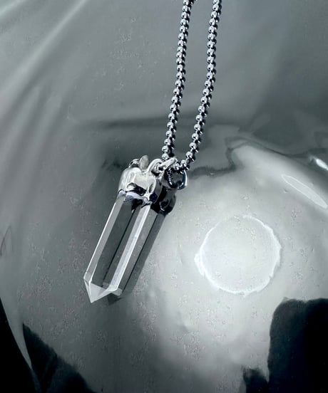 One off CHAIN NECKLACE [QUARTZ] with EAGLE / 限定商品