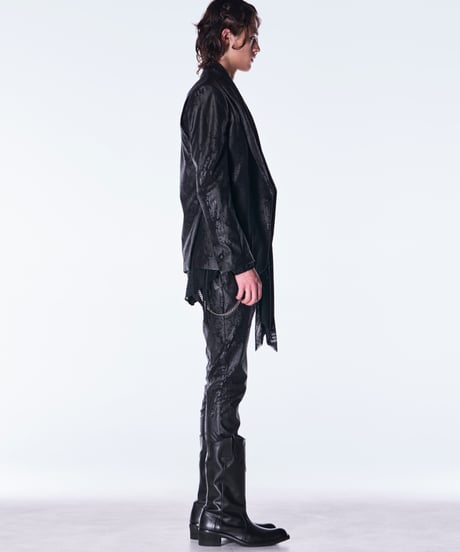 Cross Dot Fleece Peaked Jacket