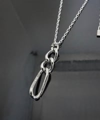GODSIZE® FIGARO TRINITY [LARGE] #2 I.D. NECKLACE 79,5cm/